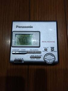 PANASONIC　パナソニック☆ポータブルMDレコーダー☆SJ-MR100。送料520円（追跡番号あり）ジャンク扱いで。