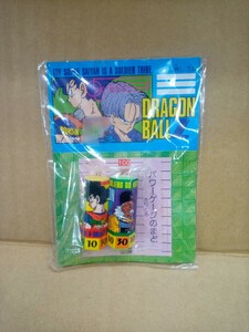 【送料無料 即決】（新品/未開封品）ドラゴンボールZ ゲーム消しゴム ショウワノート 1989年 / 昭和レトロ レア 鳥山明 DRAGON BALL Z