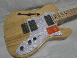 Fender Made in Japan フェンダー / Traditional 70s Telecaster Thinline (Natural)　テレキャスターシンライン