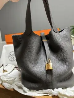 エルメス　HERMES ピコタンロックMM エタン　ゴールド鍵