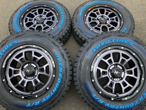 即納 新品 オープンカントリーR/T ナイトロパワー H6 SLUG 16インチ 7J+40 5-114.3 225/70R16 デリカD:5 エクストレイル RAV4