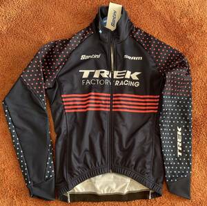 値下げ　Santini サンティーニ　TREK Factory Racing CX Replica　冬用ジャケット　Mサイズ　送料無料