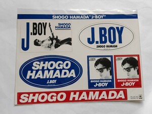 浜田省吾ステッカー　Jboy