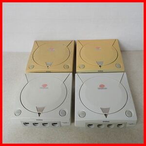 DC ドリームキャスト 本体のみ HKT-3000 まとめて4台セット Dreamcast ドリキャス SEGA セガ ジャンク【20