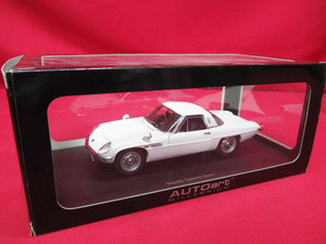 AUTOart オートアート MILLENNIUM 1/18スケール ホワイト Mazda Cosmo Sport マツダ コスモ スポーツ 管理6R0823K-A5