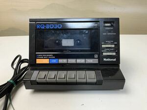 National ナショナル　プログラムレコーダー　RQ-8030。ジャンク 