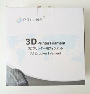 【１円オークション】3Dプリンター用 PRILINE PLA フィラメント、2.2 ポンド (1 kg)、0.07 インチ (1.75 mm)、ブラック AAU0073