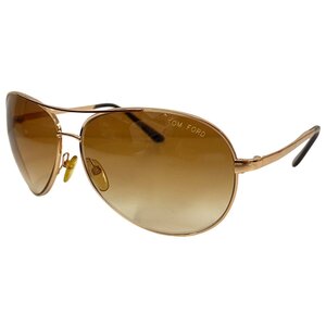 TOMFORD トムフォード サングラス Charles TF35 772 ティアドロップ メンズ レディース 62□12 130 眼鏡【中古】