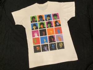 値下 80s 1989年 VINTAGE USED ビートルズ APPLE CORP オフィシャル T-SHIRT Tシャツ THE BEATLES アンディウォーホル カラー コピーライト