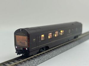 マイ77-7001ラウンジ 1号車 ライト.ランプシェード室内灯入点灯 単品 KATO10-1519クルーズトレイン「ななつ星 in 九州」 8両セットばらし品