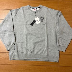 2021 S/S Nike × Stussy International クルーネック スウェット(検:Tシャツ ジャケット デニム パンツ パーカー キャップ キーホルダー)