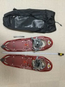 【ジャンク品】スノーシュー アトラス Atlas モデル番号1230 ＋モンベル Mont-bell のスノーシューケース