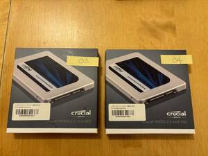 【2個セット】　Crucial MX300 SSD SATA 2.5inch 1TB(1050GB)　2個セット販売