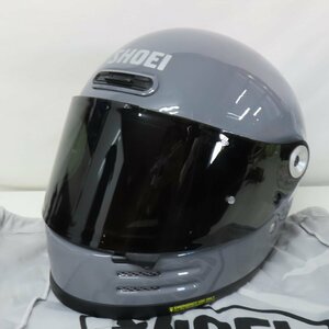 【美品】SHOEI ショウエイ Glamster グラムスター フルフェイスヘルメット Sサイズ バサルトグレー 人気 バイク 二輪 ツーリング