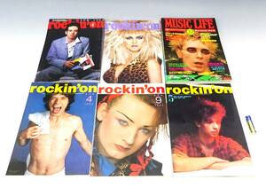 ◆(TD) 昭和レトロ 音楽雑誌 rockin