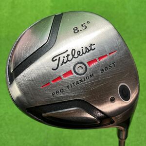 AD-156 Titleist タイトリスト PROTITANIUM 905T ドライバー8.5° オリジナルシャフト カーボン TourAD フレックスS ※訳あり 全国送料無料