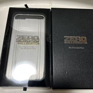 レア ZERO HALLIBURTON（ゼロハリバートン）アイフォン7 プラス ６ プラス リアルアルミケース シルバー Iphone7 plus ６ plus