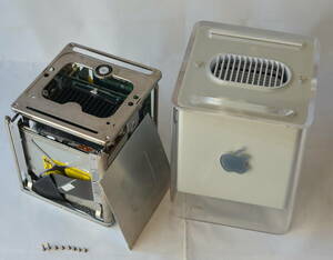 PowerMac G4 Cube 450MHz 768MB/40GB + 稀少！TAXAN PBG4 COMB 本体のみ 