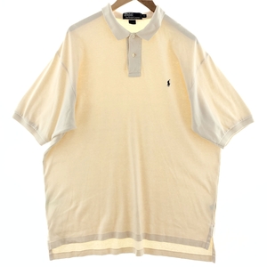 古着 ラルフローレン Ralph Lauren POLO by Ralph Lauren 半袖 ポロシャツ メンズXL /eaa382038 【SS2409_30%】