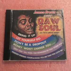 CD 国内盤 ジェームス ブラウン ロウ ソウル JAMES BROWN SINGS RAW SOUL