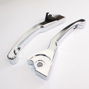 Sport Lever Set brake SIP Shorty left and right chrome for Vespa GTS Super GTV GT GT L ベスパ ブレーキレバー セット