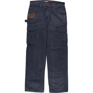 古着 ラングラー Wrangler RIGGS ダブルニー カーゴパンツ メンズw32相当 /eaa431258