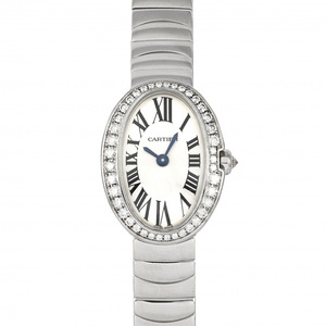 カルティエ Cartier ベニュワール ミニベニュワール WB520025 シルバー文字盤 中古 腕時計 レディース
