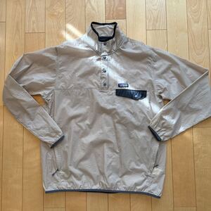 Patagonia Mens Houdini Snap-T Pumice パタゴニア フーディニ スナップT ピュマイス Large