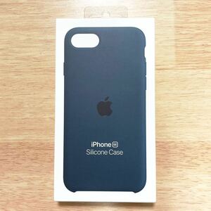 ★新品★Apple アップル 純正 iPhone 7 / 8 / SE シリコンケース・アビスブルー　　48A 40