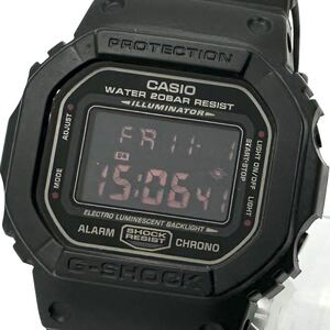 y671 稼働品 カシオ CASIO G-SHOCK ジーショック DW-5600MS-1DR 腕時計 デジタル 箱 保証書