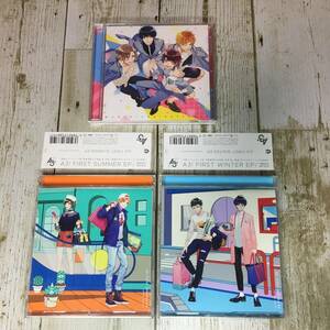 SCD04-54 「中古CD」 A3!　CD３枚セット【 MANKAI☆開花宣言(A3ders!)　First SUMMER EP　First WINTER EP 】