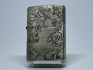 送料無料 ZIPPO[ジッポー]4面連続デザイン 竜虎 NI