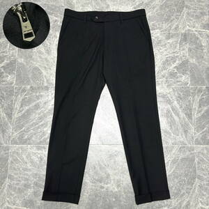 極美品 21AW 1piu1uguale3 ウノピュウノウグァーレトレ COMFY SLACKS ストレッチ パンツ スラックス メンズ Ⅵ (XL) 黒 ブラック C693