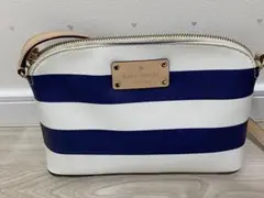 美品　kate spade ストライプ バッグ