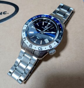 GRANDSEIKO グランドセイコー スポーツコレクション メカニカルハイビート SBGJ237 9S86-00K0 デイト GMT 自動巻き メンズ腕時計 44mm