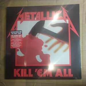 メタリカ「kill’em all」LPレコード 未開封★★metallica thrash heavy metal