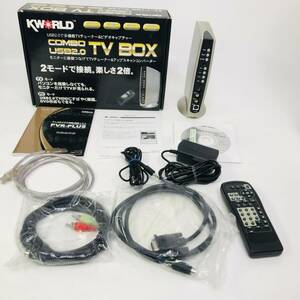 ★送料無料★匿名配送★KWorld USB 2.0 Combo TV Box　アップスキャンコンバーター