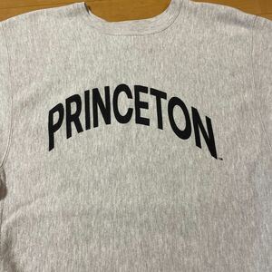 黒染み込み princeton チャンピオン リバースウィーブ スウェット USA製 ビンテージ Champion 90s初期 プリンストン 