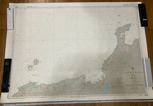 YK-5625 ※難あり 中古品 海図 日御碕 至 珠洲岬 ひのみさき すずみさき W159 世界測地系 WGS-84 109cm×77cm 同梱可