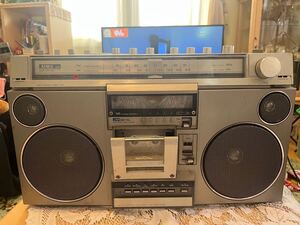 ラジカセ 昭和レトロ AIWA 大型 CS-75X