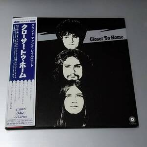 紙ジャケ　　GRAND　FUNK　RAILROAD　　　/　　 CLOSER　TO　HOME　　 　紙ジャケット　　国内盤　　　