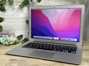 【動作OK♪】MacBook Air 2017 BTO(A1466)[Core i7(5650U)2.2Ghz/RAM:8GB/SSD:128GB/13インチ]Catalina 動作品