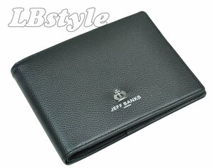 A0264カードケース　二つ折り財布　ジェフバンクス　JEFF　BANKS　フューチャー牛革　二つ折り財布　カードケース　正規品・本物