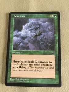 MTG 　マジック:ザ・ギャザリング　ハリケーン Hurricane 英語版