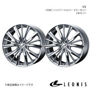 LEONIS/VX マークX 130系 4WD アルミホイール2本セット【20×8.5J 5-114.3 INSET45 HSMC】0033294×2