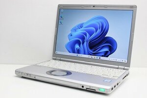 1円スタート ノートパソコン Windows11 Panasonic レッツノート CF-SZ6 第7世代 Core i5 SSD256GB メモリ8GB 12.1 Windows10 カメラ