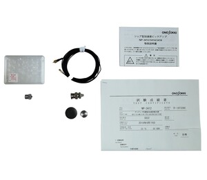 ☆動作確認済☆ 小野測器 プリアンプ内蔵型加速度検出器 NP-3412 説明書付/複数購入可/ ONO SOKKI /シェア型加速度ピックアップ./領収証可