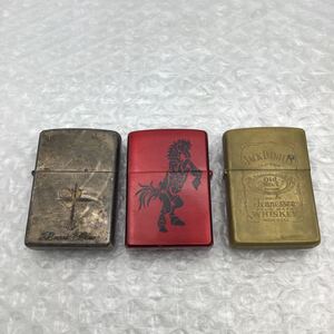 （宝）【同梱可】1スタ　 ZIPPO ジッポー　 オイルライター　 喫煙具　 喫煙グッズ　3点入り　