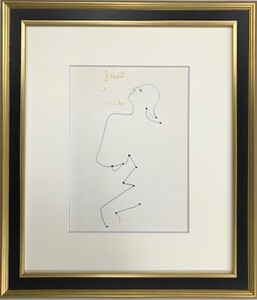 【特価】　　≪　ジャン 　コクトー　≫　　　オリジナル リトグラフ【石版画】　　　ⅩⅩⅥ　　　1957年 　　JEAN　 COCTEAU