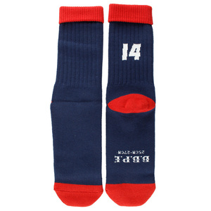 靴下S-SOCKS #14 ネイビー 幅7.5×高さ38cm コットン / アクリル製 クルー スポーツ ソックス 日本製 メンズ